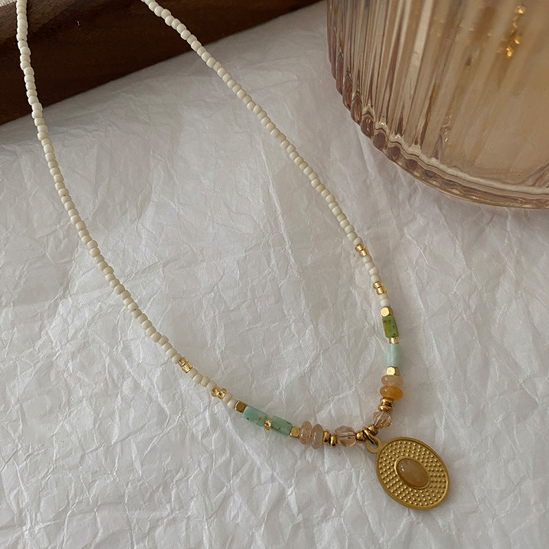 Citrine Natural Stone Necklace