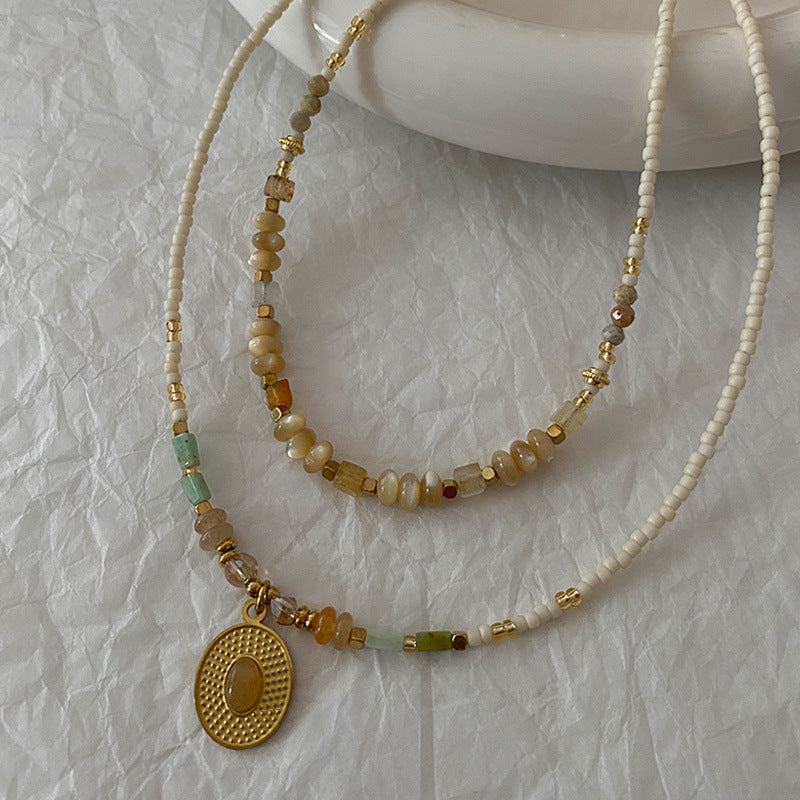 Citrine Natural Stone Necklace